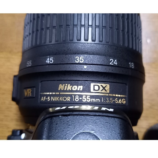 Nikon(ニコン)のNikon D5100 セット バリアングル スマホ/家電/カメラのカメラ(デジタル一眼)の商品写真