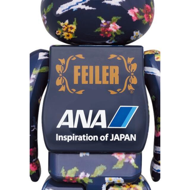 FEILER × BE＠RBRICK for ANA　100% & 400%エンタメ/ホビー