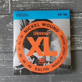 新品　D'Addario ダダリオ エレキギター弦 EXL110(弦)