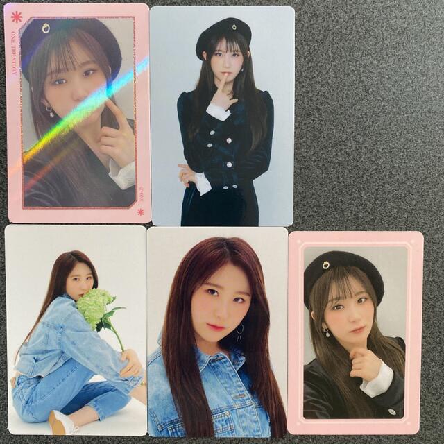 IZ*ONE(アイズワン)のIZ*ONE チェヨン トレカ エンタメ/ホビーのCD(K-POP/アジア)の商品写真