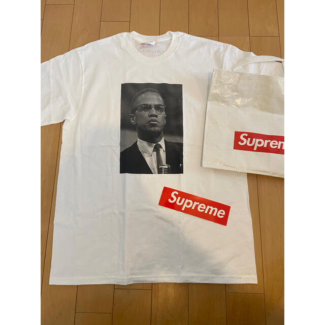 Supreme Malcolm X Tee white 白 Lサイズ Supreme Malcolm X Tee white 白 Lサイズ