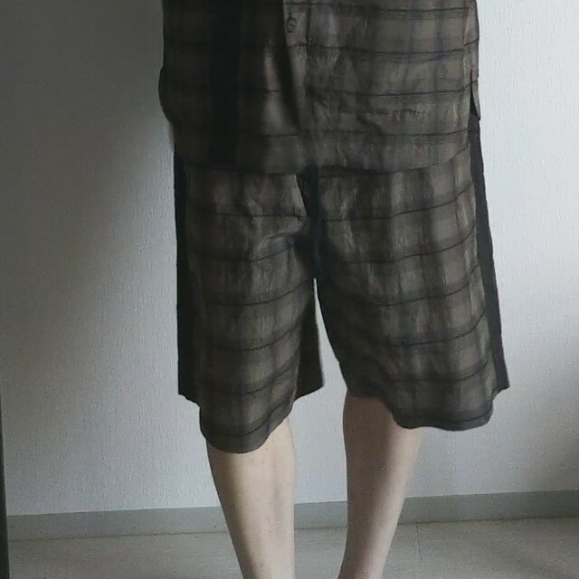 Paul Harnden(ポールハーデン)のZIGGY CHEN SS21 PLAID HALF PANTS メンズのパンツ(ショートパンツ)の商品写真