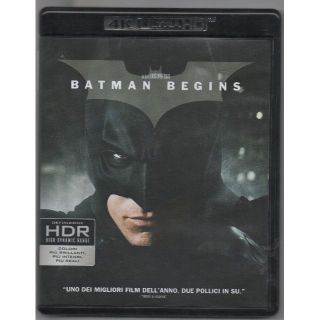 バットマン ビギンズ (4K Ultra HD/Blu-ray) 欧州盤の通販 by デレック ...