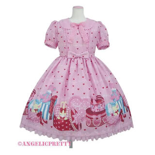Angelic Pretty - Angelic Pretty Lovely Toybox ワンピース ピンク
