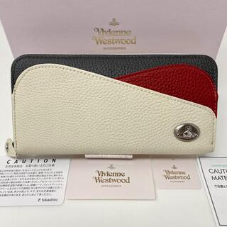 ヴィヴィアンウエストウッド(Vivienne Westwood)の未使用☺︎Vivienne Westwood 長財布 ダブルフラップ ホワイト(財布)