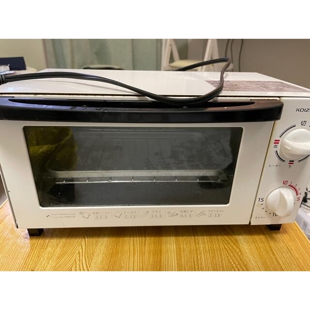 KOIZUMI(コイズミ)のオーブントースター スマホ/家電/カメラの調理家電(調理機器)の商品写真