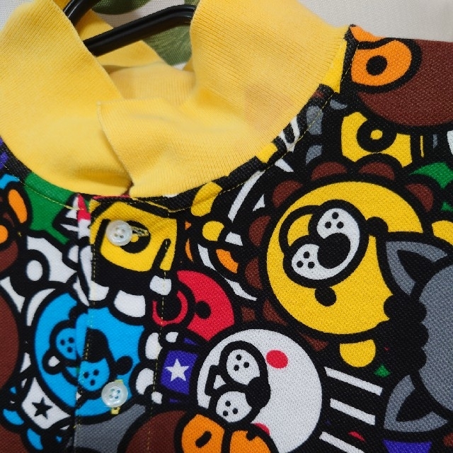 A BATHING APE - A BATHING APEサファリポロシャツベイビーマイロ