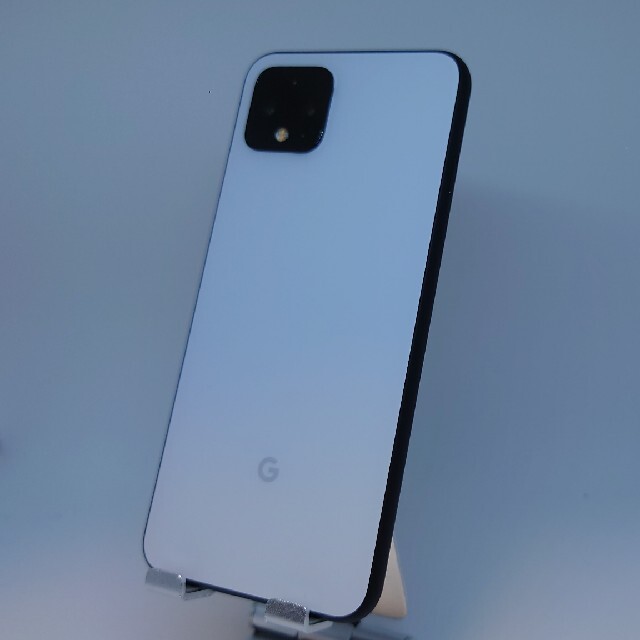 Google Pixel(グーグルピクセル)のGoogle Pixel4 64GB ホワイト SIMフリー スマホ/家電/カメラのスマートフォン/携帯電話(スマートフォン本体)の商品写真