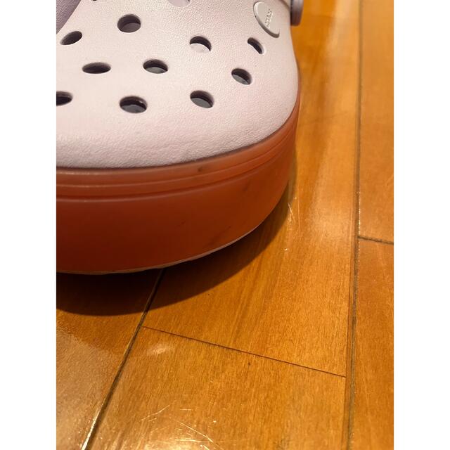 crocs(クロックス)のクロックバンド プラットフォーム クロッグ クロックス ラベンダー/メロン レディースの靴/シューズ(サンダル)の商品写真