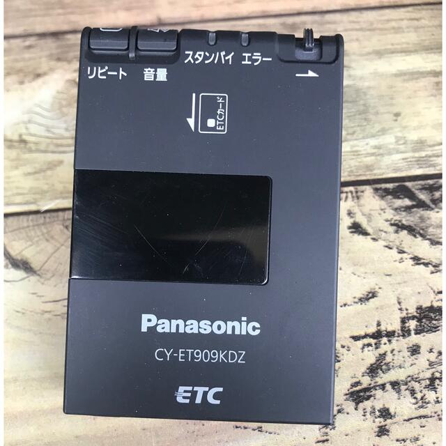 Panasonic(パナソニック)の軽登録！Panasonic分離型ETC車載器　CY-ET909KDZ 音声あり 自動車/バイクの自動車(ETC)の商品写真