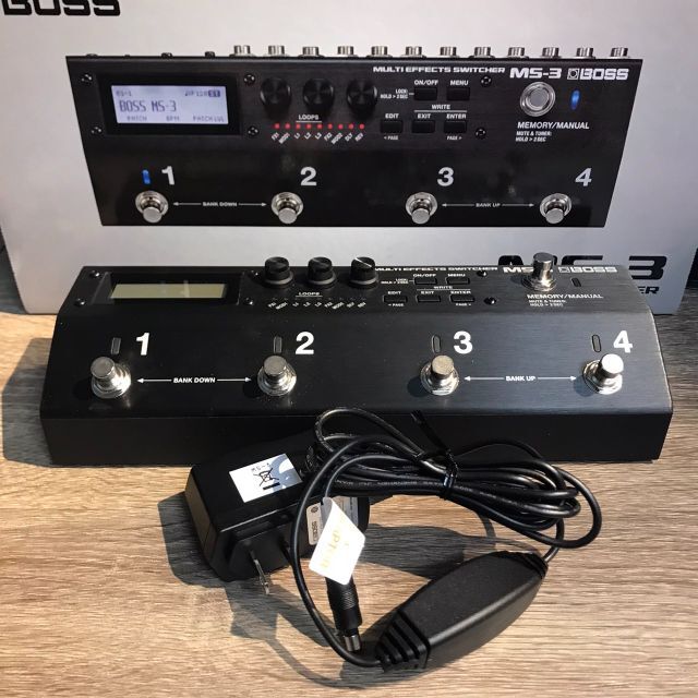 【美品】BOSS MS-3 マルチエフェクター&FS-7-