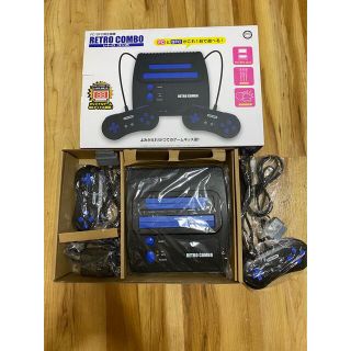 スーパーファミコン(スーパーファミコン)のFC/SFC用互換機　レトロコンボ、ソフトセット(家庭用ゲーム機本体)