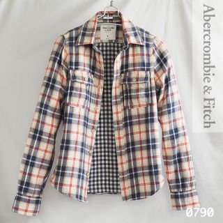 アバクロンビーアンドフィッチ(Abercrombie&Fitch)のアバクロンビー&フィッチ スプリング アバクロ 綿 メンズ チェック ネルシャツ(シャツ)