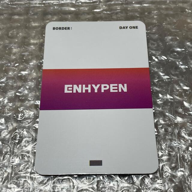 ENHYPEN ソヌ ヨントントレカ BORDER DAY ONE