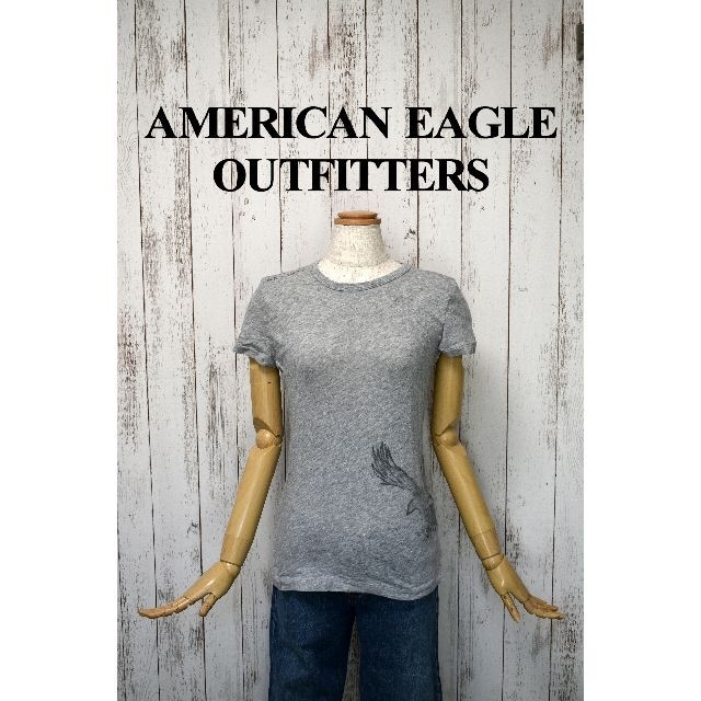 新品3枚セット　American Eagle アメリカンイーグル　長袖シャツ　白