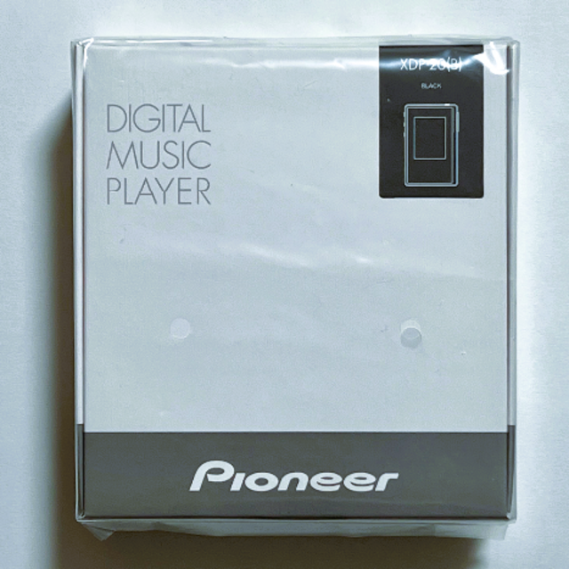 15時間本体質量【新品・未開封】Pioneer XDP-20(B) デジタルオーディオプレーヤー