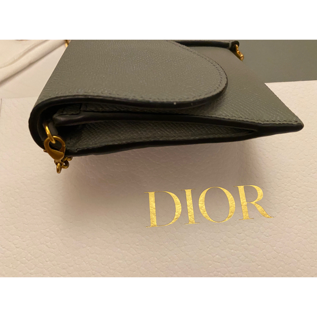 Christian Dior(クリスチャンディオール)の未使用☆Dior チェーンウォレット　長財布　SADDLE ウォレット メンズのファッション小物(長財布)の商品写真