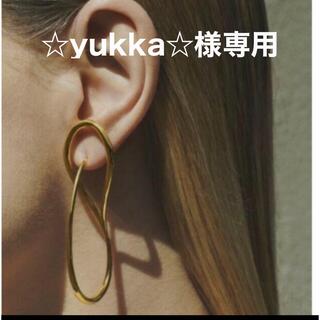 トゥモローランド(TOMORROWLAND)の☆yukka☆様専用　Needle Hoop Earring(ピアス)