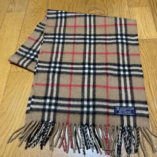 バーバリー(BURBERRY)のバーバリー マフラー チェック カシミア100%(マフラー)