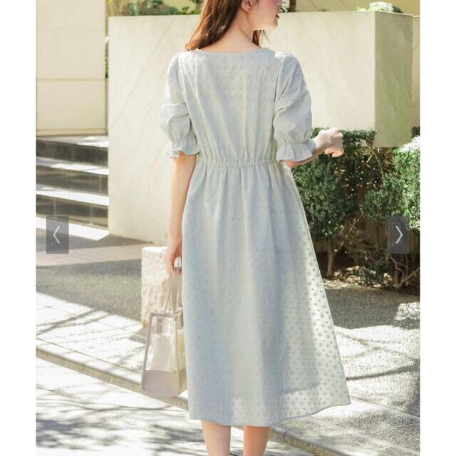 COLZA(コルザ)のCOLZA♡レースワンピース　ロングワンピース　ミントグリーン　春服 レディースのワンピース(ロングワンピース/マキシワンピース)の商品写真