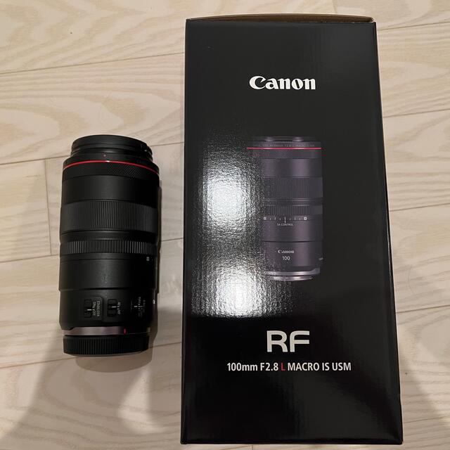 Canon(キヤノン)のCanon RF100 F2.8 マクロ スマホ/家電/カメラのカメラ(レンズ(単焦点))の商品写真