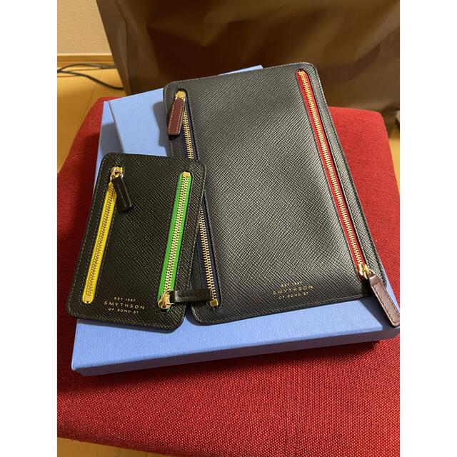 Smythson(スマイソン)のスマイソン　パナマ　カレンシーケース　2点セット レディースのファッション小物(ポーチ)の商品写真