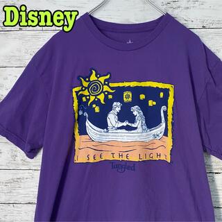 ディズニー(Disney)のDisney ディズニー　Tシャツ　ラプンツェル　海外輸入　入手困難　一点物(Tシャツ/カットソー(半袖/袖なし))