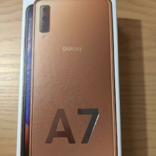 ギャラクシー(Galaxy)のGALAXYA7ギャラクシーA7★新品未開封★送込(スマートフォン本体)