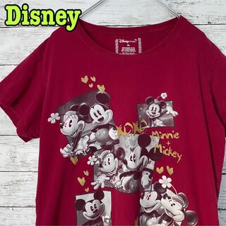 ディズニー(Disney)のDisney ディズニー　ミッキー　Tシャツ　海外輸入　入手困難　一点物　レア(Tシャツ(半袖/袖なし))