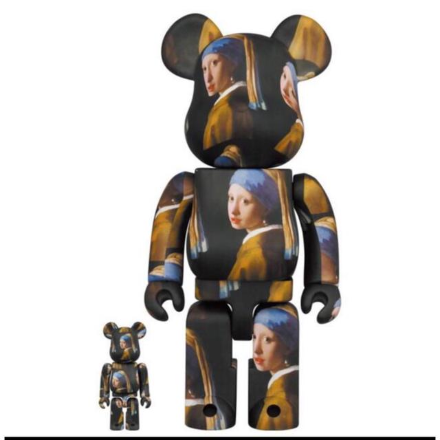 BE@RBRICK  Vermeer 真珠の耳飾りの少女 ベアブリック