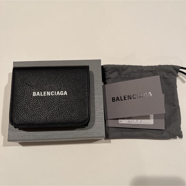 BALENCIAGA バレンシアガ 財布 三つ折り ブラック