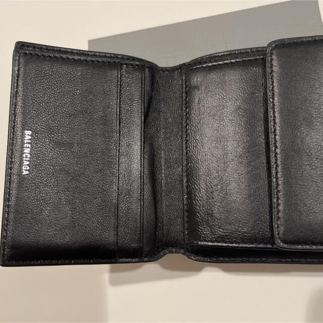 Balenciaga(バレンシアガ)のBALENCIAGA バレンシアガ 財布 三つ折り ブラック レディースのファッション小物(財布)の商品写真