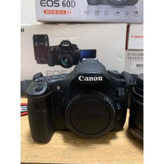 キヤノン(Canon)のEOS60D キヤノン　ダブルズームレンズキット(デジタル一眼)