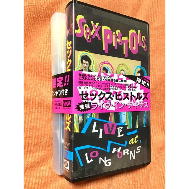 VHSセックスピストルズ お宝ビデオ『発掘ライヴ･イン･テキサス』