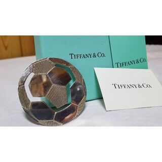 ティファニー(Tiffany & Co.)の正規 ティファニー T&Co サッカーボールモチーフSV マネークリップ 付属有(マネークリップ)