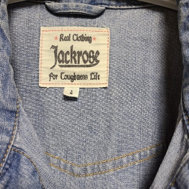 JACKROSE(ジャックローズ)のJACKROSEデニム半袖シャツ メンズのトップス(シャツ)の商品写真