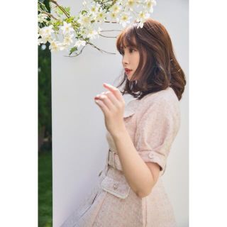 Her lip to - Classic Tweed Belted Dressの通販 by iu's shop ...
