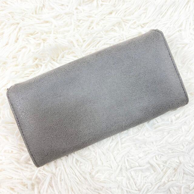 ステラマッカートニー 長財布 小銭入れ ファラベラ チェーン スエード