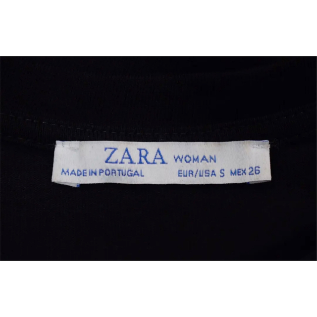 ZARA(ザラ)のZARA  ベルト付きロングワンピース   レディースのワンピース(ひざ丈ワンピース)の商品写真