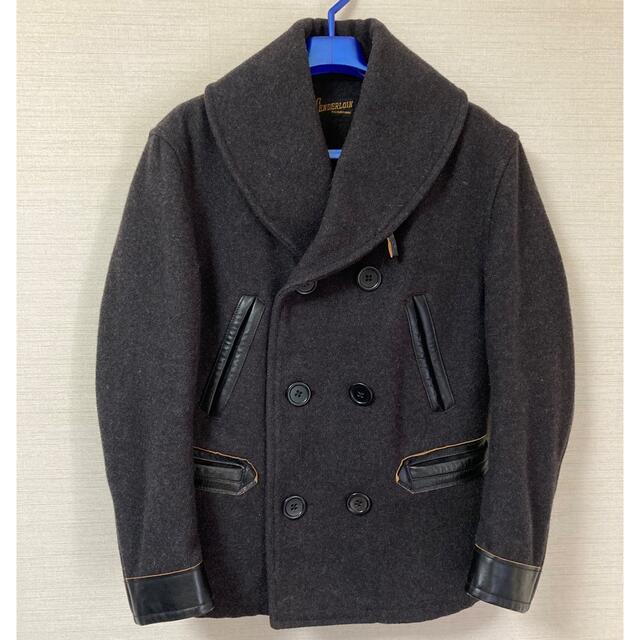 09AW Sサイズ テンダーロイン ピーコート ジャケット レザー | labiela.com