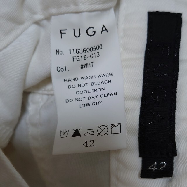 FUGA(フーガ)のFUGA スキニー デニムパンツ ペンキ＆ダメージ加工 メンズのパンツ(その他)の商品写真