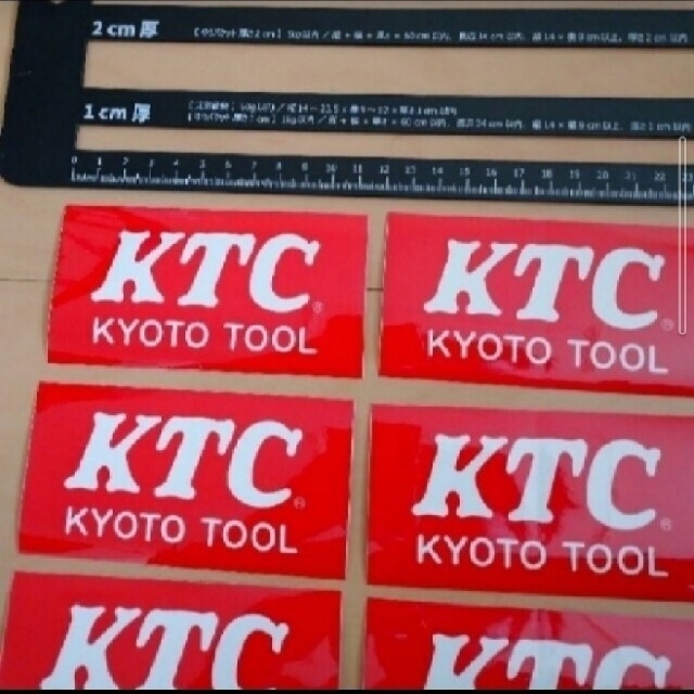 KTC　メーカー正規品　ステッカー　10枚セット 自動車/バイクのバイク(工具)の商品写真