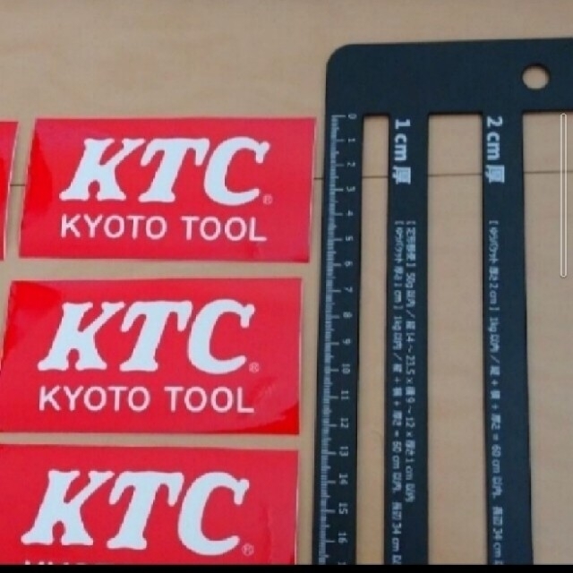 KTC　メーカー正規品　ステッカー　10枚セット 自動車/バイクのバイク(工具)の商品写真