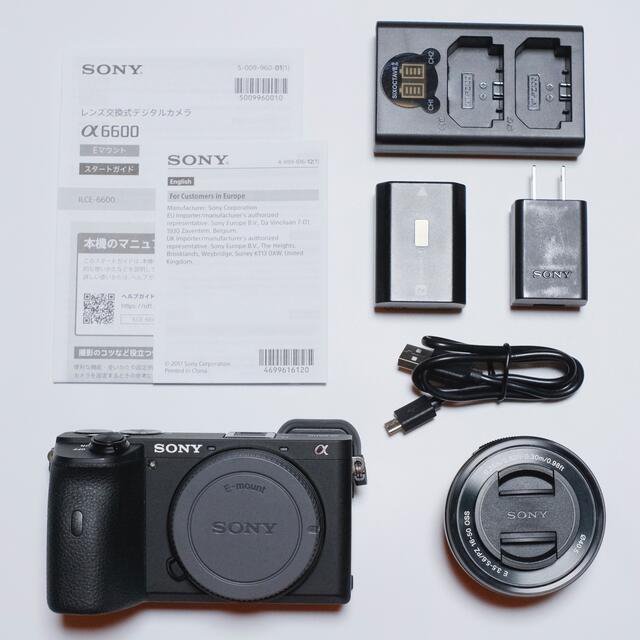 未使用・新品 SONY SELP1650 黒