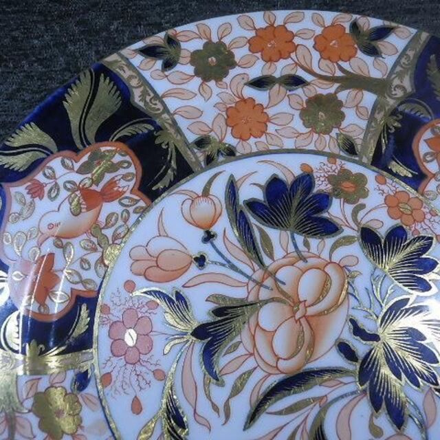 ロイヤルクラウンダービー 24.5cm ハンドペイント古伊万里 1886年
