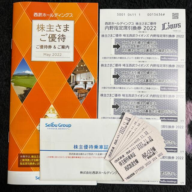 最新❗️西武ホールディングス株主優待 【2022福袋】 7595円引き ...