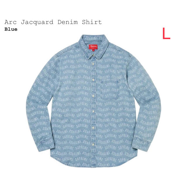 Supreme Arc Jacquard Denim Shirt デニム シャツ