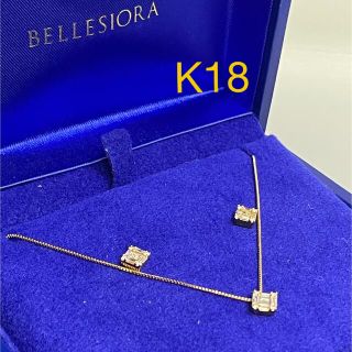 ベルシオラ(BELLESIORA)のネコカブト☆様専用　K18  ベルシオラ ネックレス(ネックレス)