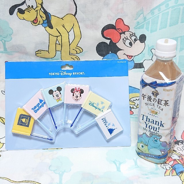 Disney ランチピック ディズニーランド シンデレラ城 ミッキー お弁当 ロゴデザインの通販 By みる S Shop ディズニーならラクマ