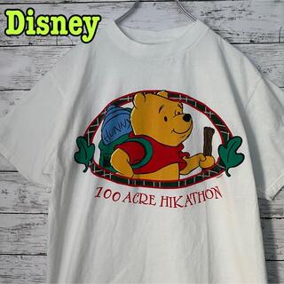 ディズニー(Disney)のDisney ディズニー　プーさん　Tシャツ　海外輸入　入手困難　一点物　レア(Tシャツ/カットソー(半袖/袖なし))